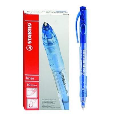 Στυλό Κουμπί Stabilo Ballpoint Μπλε 1,0mm  Stabilo 308/41 BLUE