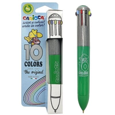 Στυλό 10 Χρωμάτων Carioca Ballpoint 1.0mm  Carioca 41501