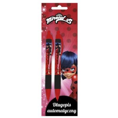 Στυλό Ball pen Μπλε 2τεμ Miraculus  Miraculus Ladybug 5901276078975