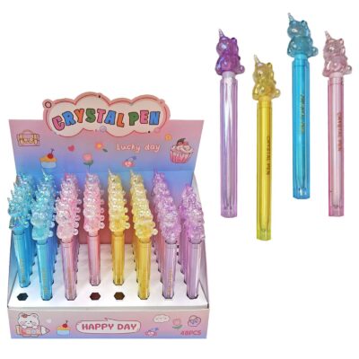 Στυλό με Καπάκι Μονόκερος 15,5cm JustNote 80875