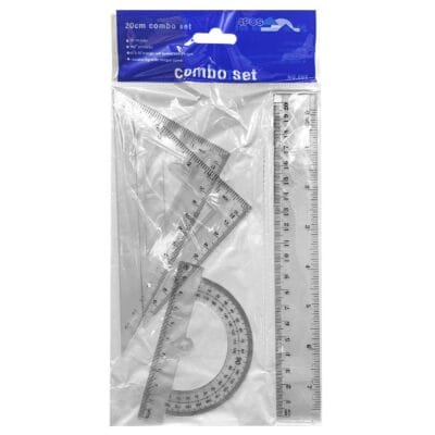 Γεωμετρικά Σχήματα σετ=4τεμ 20cm JustNote 8146