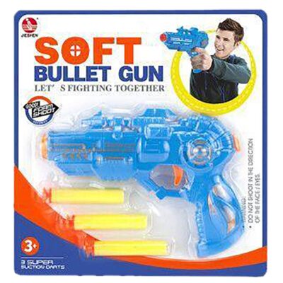 Πιστολάκι με Βελάκια σε Καρτέλα 19x20cm ToyMarkt 88676