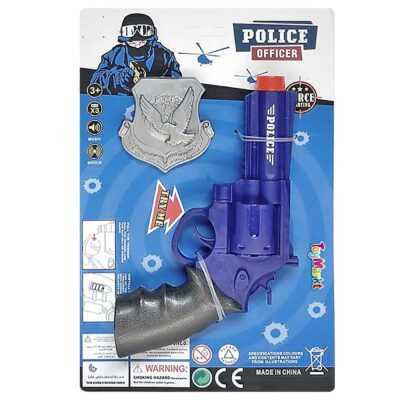 Περίστροφο Μπαταρίας Police try me 15x23x3cm ToyMarkt 88810