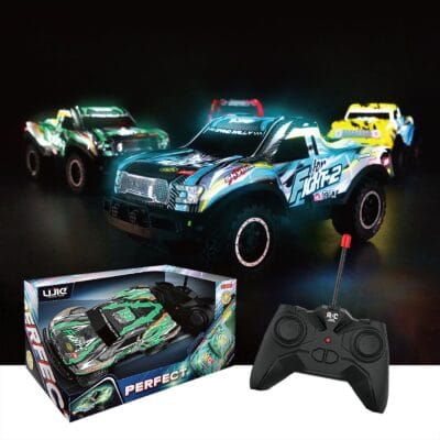 Τηλεκατευθυνόμενο 1:24 off Road 4ch με φως 27 mhz 23x12x13cm ToyMarkt 88829