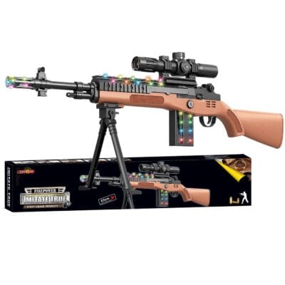 Οπλοπολυβόλο Μπαταρίας με Δίποδο 63x12x4cm ToyMarkt 88861