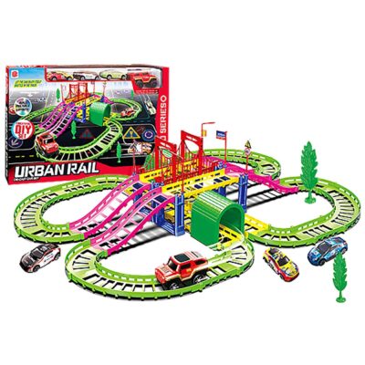 Αυτοκινητόδρομος με Γέφυρα Urban Rail 43x28x7cm ToyMarkt 88866