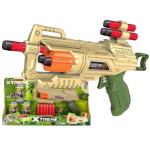 Όπλο με 6 Μαλακές Σφαίρες & Τενεκεδάκια 40x21x5cm ToyMarkt 88880