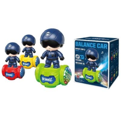 Αστυνομικός σε Σανίδα Ισορροπίας με Καπνό 12x15x12cm ToyMarkt 88893