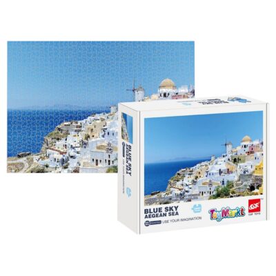 Παζλ 1000 τεμ Αιγαίο Πέλαγος Blue sky 25x20x5cm ToyMarkt 891774