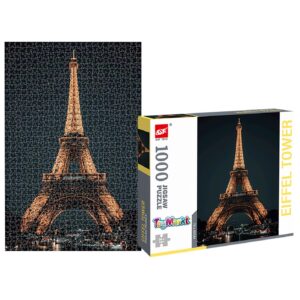Παζλ 1000 τεμ Πύργος του Αιφελ το Βράδυ 25x20x5cm ToyMarkt 891777