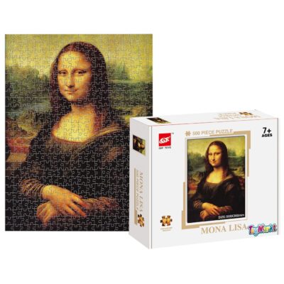 Παζλ 500 τεμ Mona Lisa 23x18x5cm ToyMarkt 891779