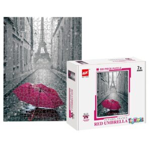 Παζλ 500 τεμ red Umbrella στο Παρίσι 23x18x5cm ToyMarkt 891780