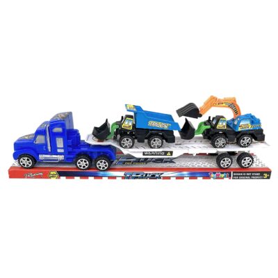 Νταλίκα Friction & 2 Free Wheels Δομικά Στην Καρότσα 48x13x7cm ToyMarkt 902060