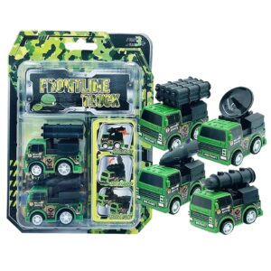 Στρατωτικά Οχήματα Pull Back σε Καρτέλα 14x20x3cm ToyMarkt 902302