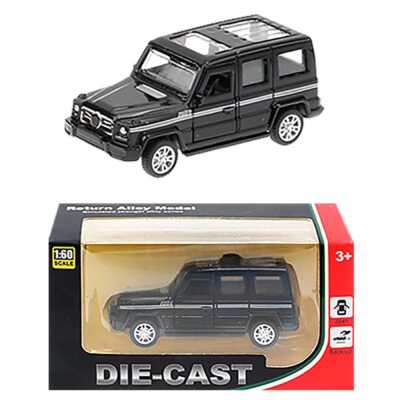 Die Cast Pull Back 1:60 off Road 12x6x5cm ToyMarkt 902317