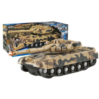 Τανκ Friction Camouflage με φως & hxo 28x12x13cm ToyMarkt 902340
