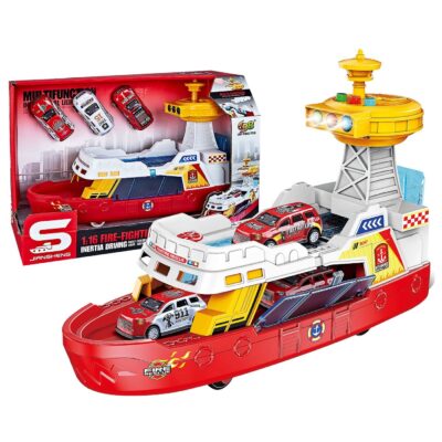 Πλοίο Ακτοφυλακής Friction με Φως+ήχους 32x22x13cm ToyMarkt 902368