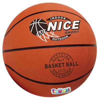 Μπάλλα Μπάσκετ Πορτοκαλί No7, ~520 gr ToyMarkt 9145