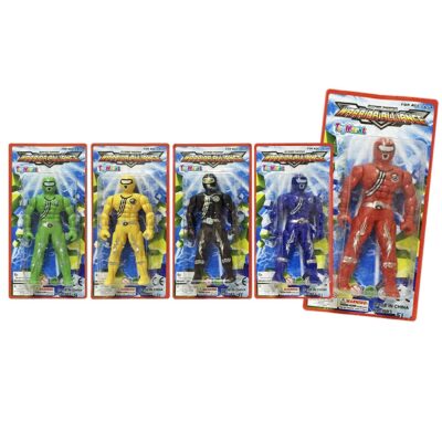 Καρτέλα Ήρωας 5 Χρώματα 9x18cm ToyMarkt 912786