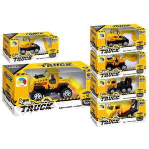 Δομικό Όχημα Free Wheels Μεταλλικό 11x4x5cm ToyMarkt 913086