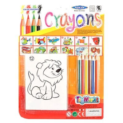 Σετ Ζωγραφικής σε Καρτέλα 19x26cm ToyMarkt 913088