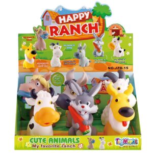 Αστεία Ήμερα Ζωάκια σε Κουτί 24x12x16cm ToyMarkt 913100