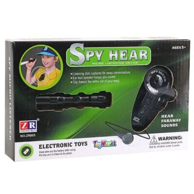 Υποκλοπή Συνομιλιών spy Hear Μπαταρίας 23x14x5cm ToyMarkt 913113