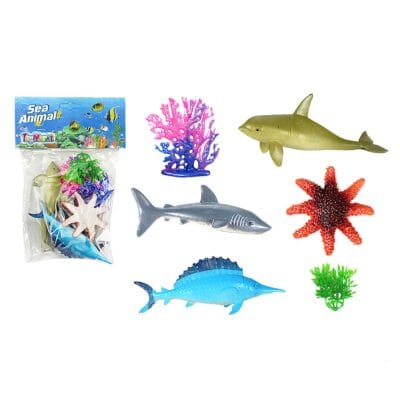 Σετ ζώα της Θάλασσας 15x24cm ToyMarkt 913184