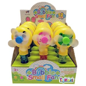 Ανεμιστήρας-Σαπουνόφουσκες 12 τεμ Κουτί 19x17x18cm ToyMarkt 913245