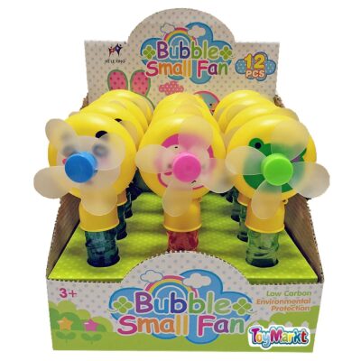 Ανεμιστήρας-Σαπουνόφουσκες 12 τεμ Κουτί 19x17x18cm ToyMarkt 913245