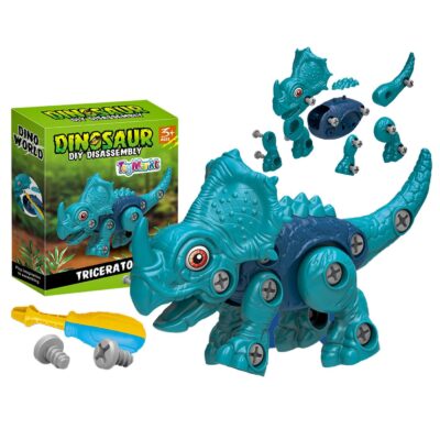 Δεινόσαυρος Triceratops Συναρμολογούμενο 31 τεμ 16x20x5,5cm ToyMarkt 913274