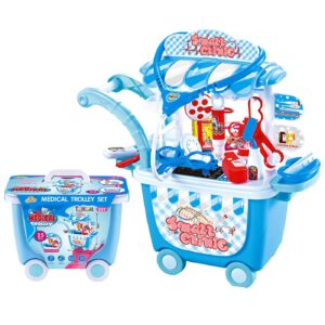 Τρόλευ Ιατρικά Εργαλεία Small Clinic 25x19x16cm ToyMarkt 913283