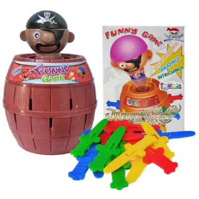 Πειρατής-Βαρελάκι με Σπαθιά-Κουμπαράς 9x13x9cm ToyMarkt 913304