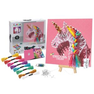 Σετ Χειροτεχνίας Μονόκερως 2in1 με φως & usb 20x20x3cm ToyMarkt 913322