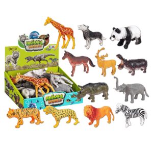 Κουτί 12 Άγρια ζώα 22x9x20cm ToyMarkt 913327