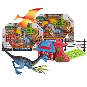Δεινόσαυροι & Σπιτάκια Κουτί Dinosaur World 24x17x7cm ToyMarkt 913386
