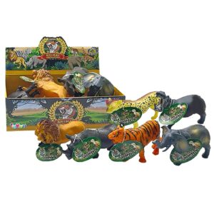 Άγρια ζώα Κουτί 6 Τεμαχίων 26x8x16cm ToyMarkt 913416