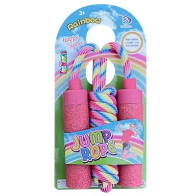 Σχοινάκι Jump Rope 2m Rainbow 12x26x3cm ToyMarkt 913424