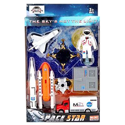 Σετ Διαστήματος 8 τεμ 17x27x4cm ToyMarkt 913443