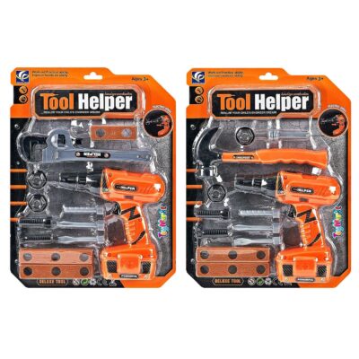 Καρτέλα Εργαλεία Τρυπάνι Μπαταρίας 28x38x6cm ToyMarkt 913494