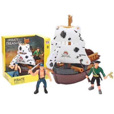 Πειρατικό Καράβι Μικρό & Πειρατές 19x19x12cm ToyMarkt 913548