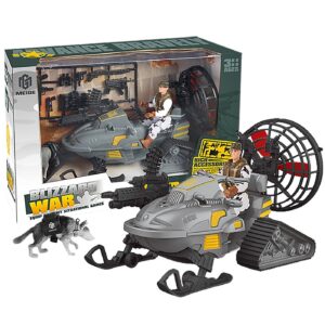Στρατιωτικό Έλκηθρο Ερπυστριοφόρο σε Κουτί 28x18x10cm ToyMarkt 913552