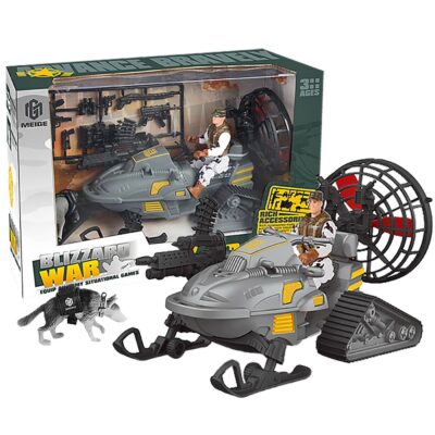 Στρατιωτικό Έλκηθρο Ερπυστριοφόρο σε Κουτί 28x18x10cm ToyMarkt 913552