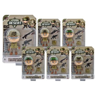 Στρατιωτάκι Desert σε Καρτέλα 16x22x5cm ToyMarkt 913603