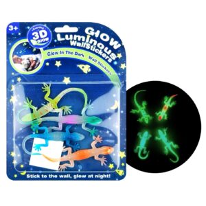 Φωσφορίζοντα Ερπετά σε Καρτέλα 16x21x1,5cm ToyMarkt 913614