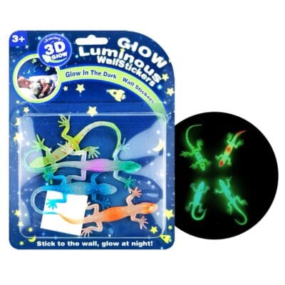 Φωσφορίζοντα Ερπετά σε Καρτέλα 16x21x1,5cm ToyMarkt 913614