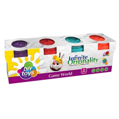 Μπουκαλάκια Πηλός 4 Χρώματα 22x6x4cm ToyMarkt 913651