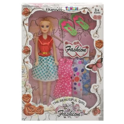 Κούκλα Beauty & Φορέματα 22x32x5cm ToyMarkt 922083