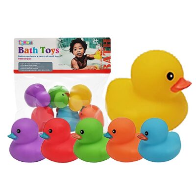 Παπάκια 6 τεμ Παιχνίδι Μπάνιου 20x18x4cm ToyMarkt 941112