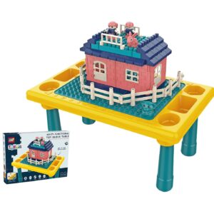 Τραπεζάκι με Τουβλάκια 76 τεμ 48x31x8cm ToyMarkt 95420